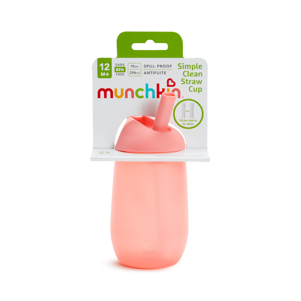 Munchkin simple clean straw cup