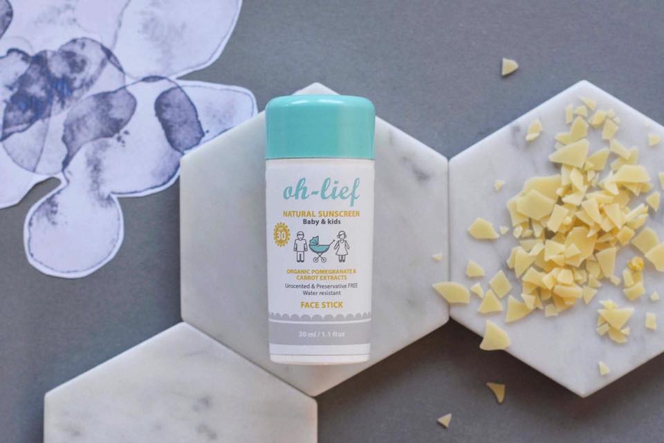 Oh-lief Natural Sunscreen Face Stick