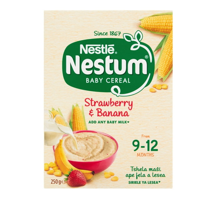 Nestum baby cereal strawberry & banana 250g