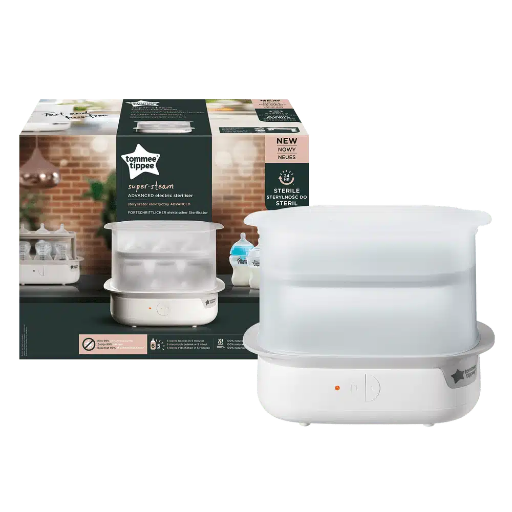 Tommee tippee super steam electric sterilizer