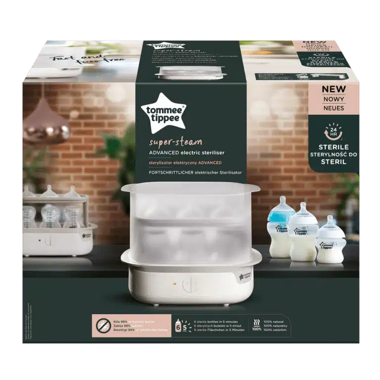 Tommee tippee super steam electric sterilizer