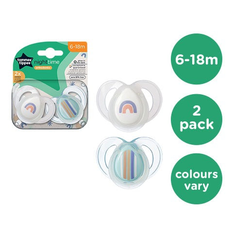 Tommee tippee night time orthodontic teat 18-36m
