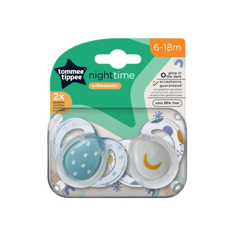 Tommee tippee night time orthodontic teat 18-36m