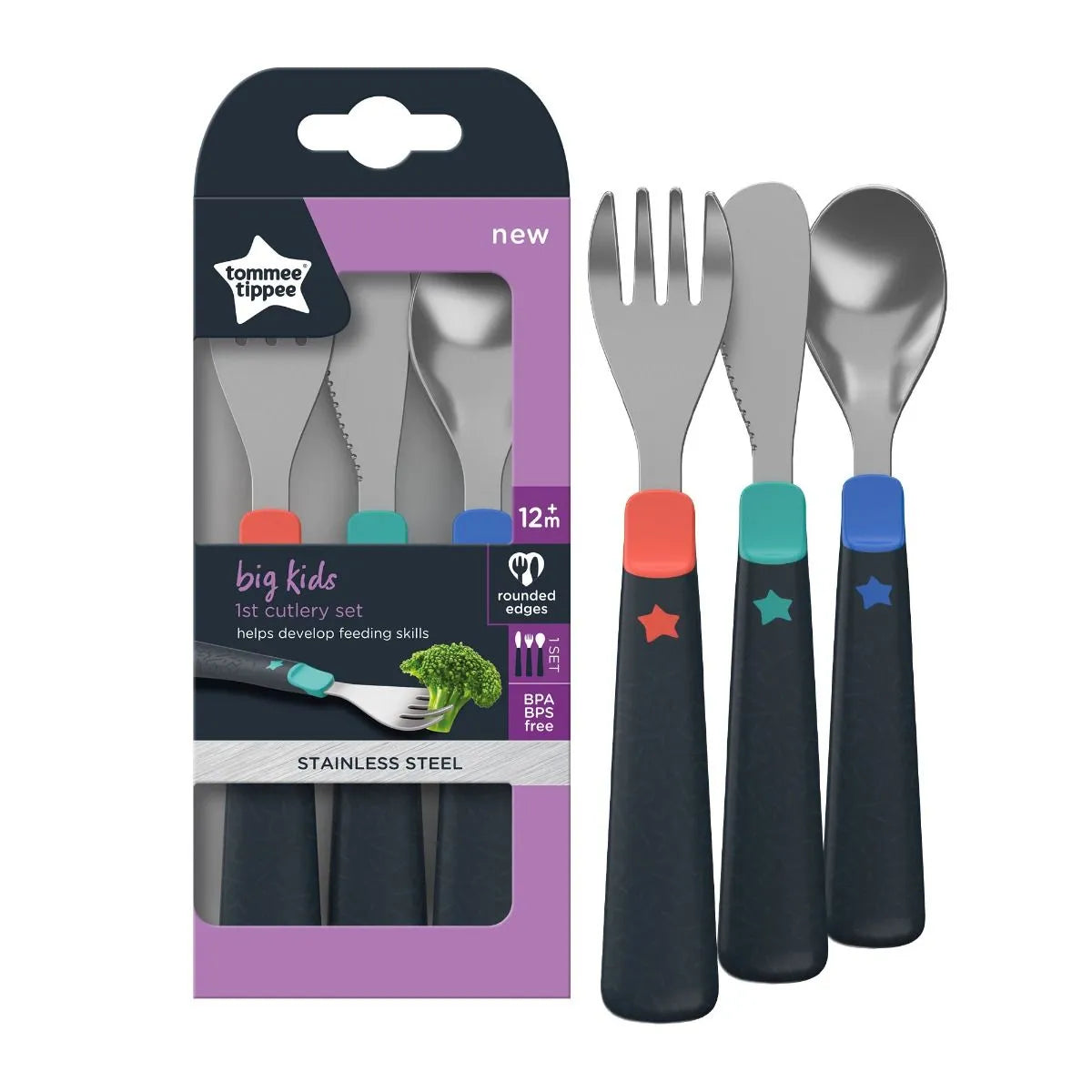 Tomme tippee big kids first cutlery set