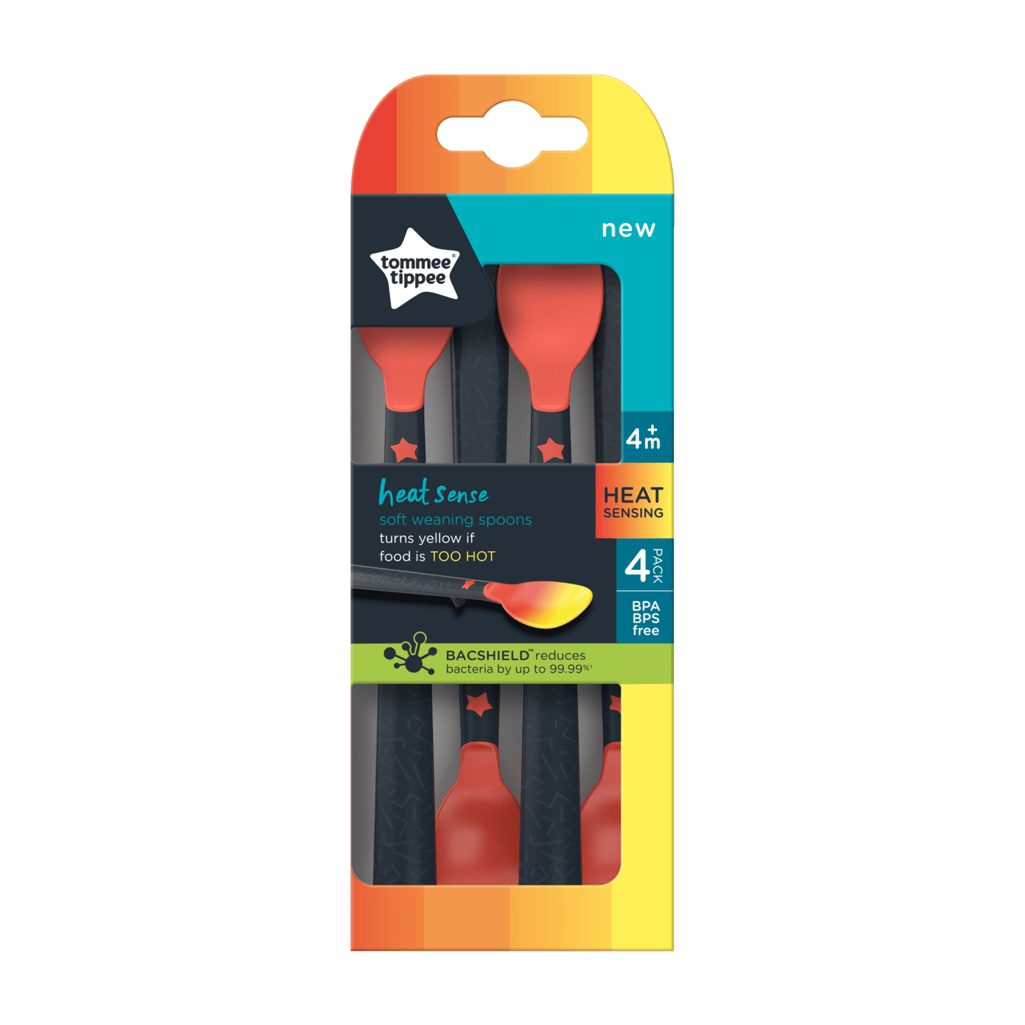 Tomme tippee heat sense soft weaning spoon