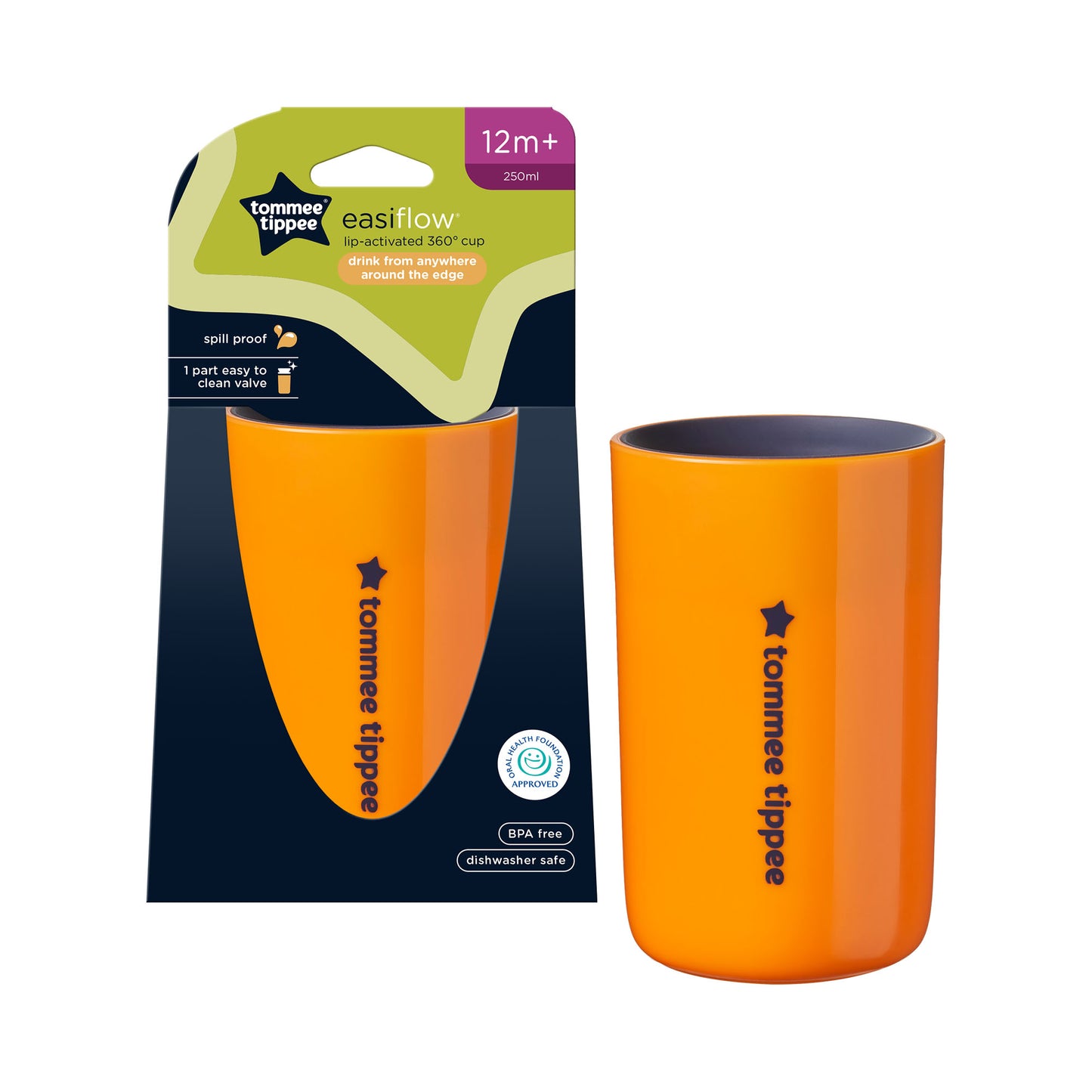 Tommee Tippee Easiflow 360 degrees 12mt