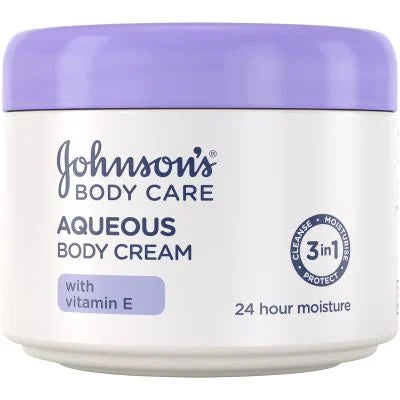 Johnson Acqueous Cream with Vitamin E 350ml