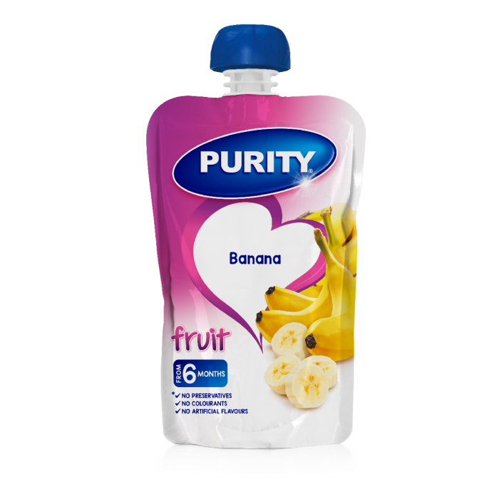 Purity pouch 110ml banana