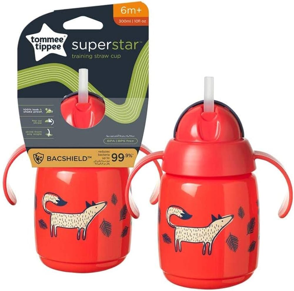 Tommee Tippee training straw cup 6mt 300ml