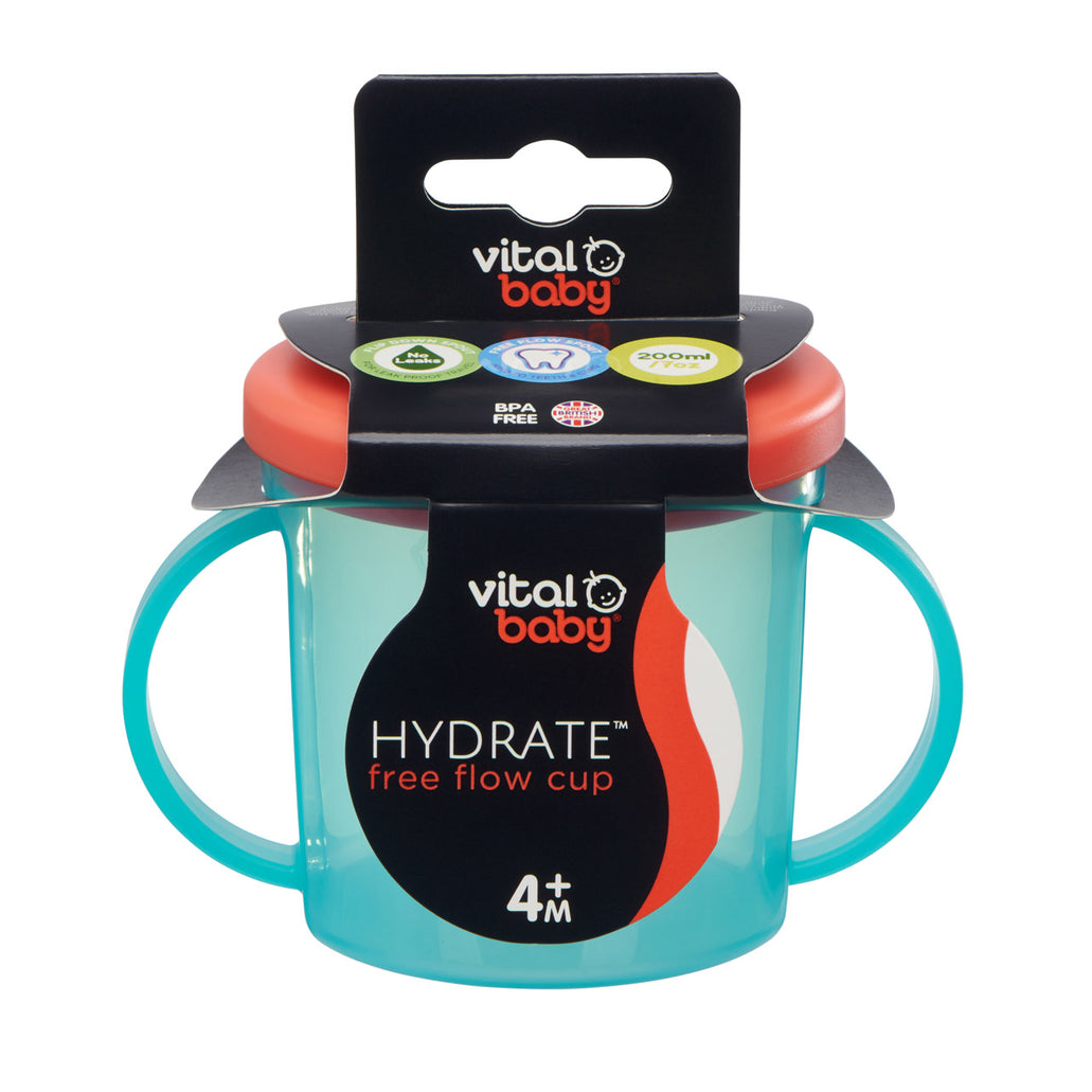 Vital baby free flow cup 200ml