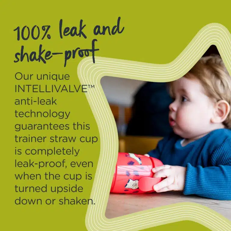 Tommee Tippee training straw cup 6mt 300ml