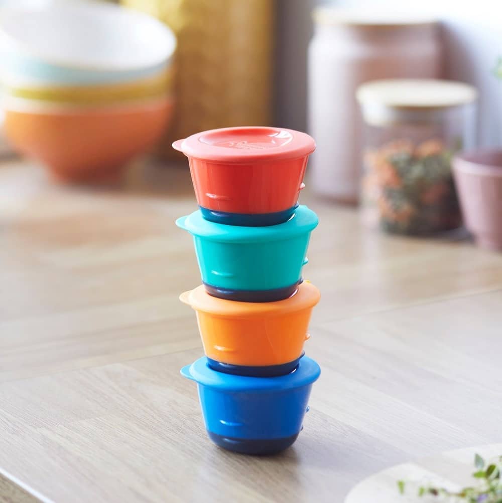 Tomme tippee pop up freezer pots & tray
