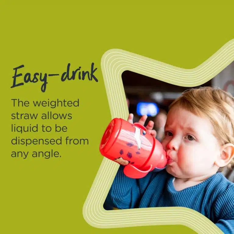 Tommee Tippee training straw cup 6mt 300ml