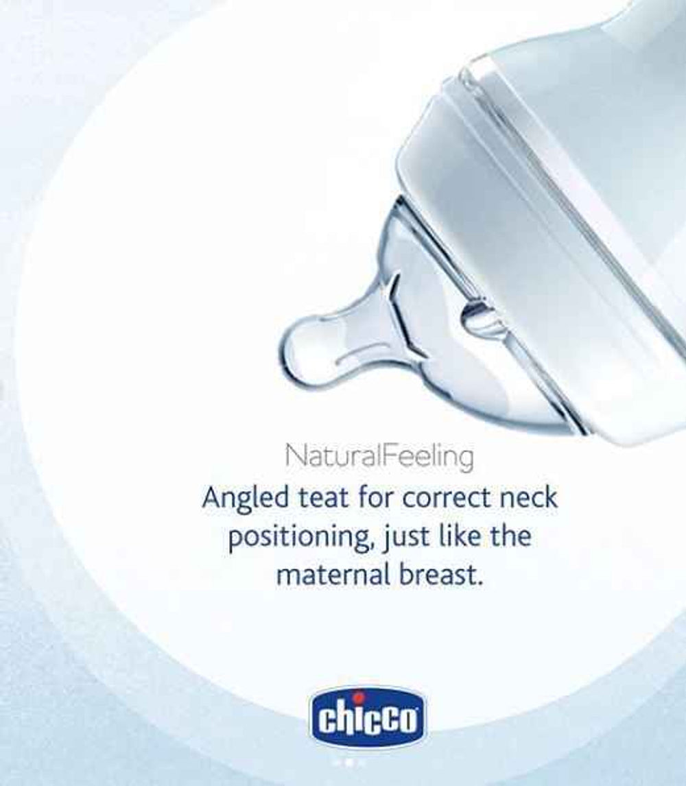 Chicco natural feeling vetro-glass 0m+ 150ml x1bottle