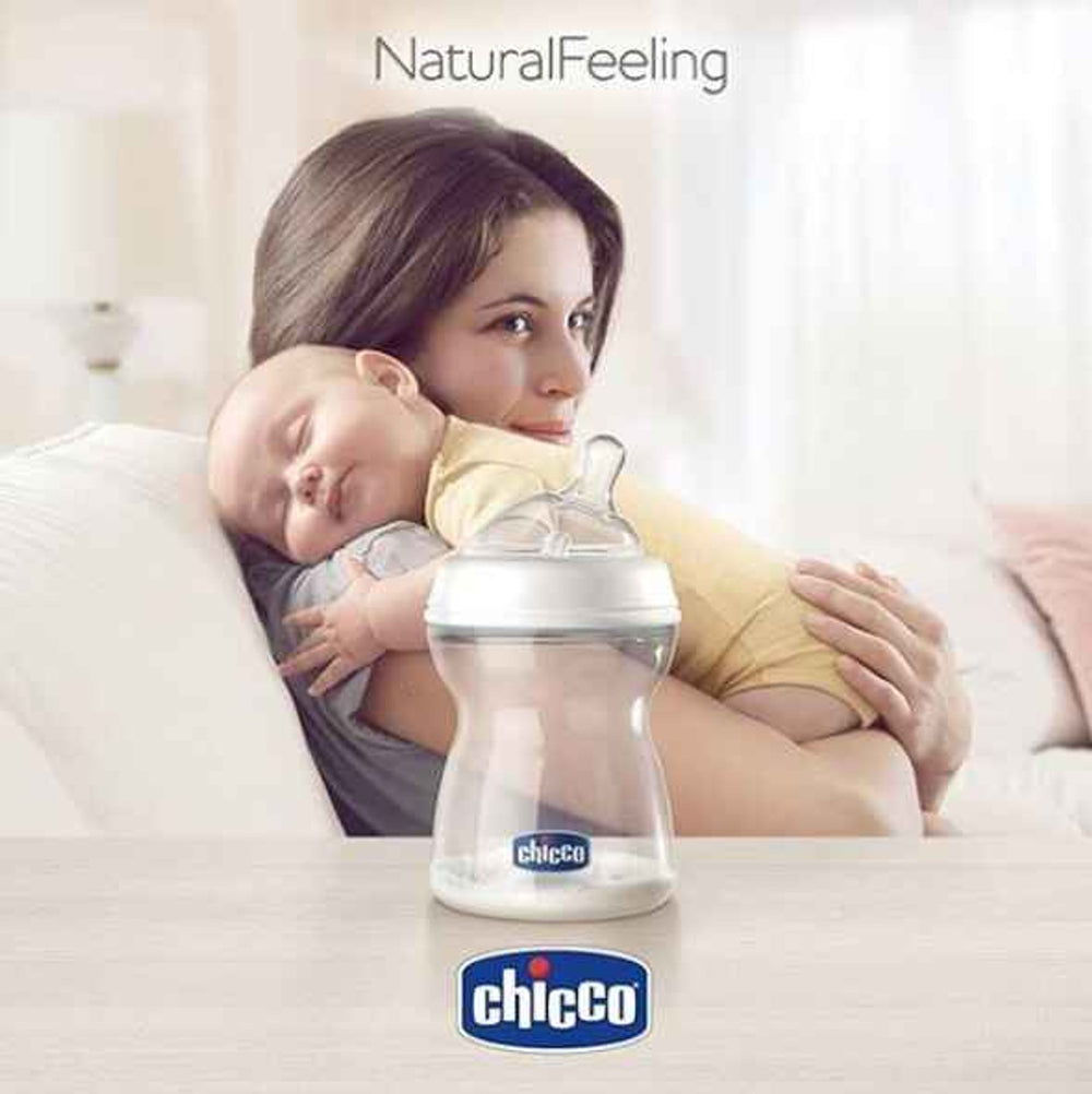 Chicco natural feeling vetro-glass 0m+ 150ml x1bottle