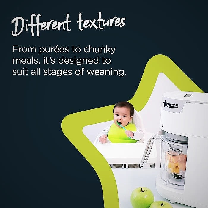 Tommee tippee baby food maker quick cook
