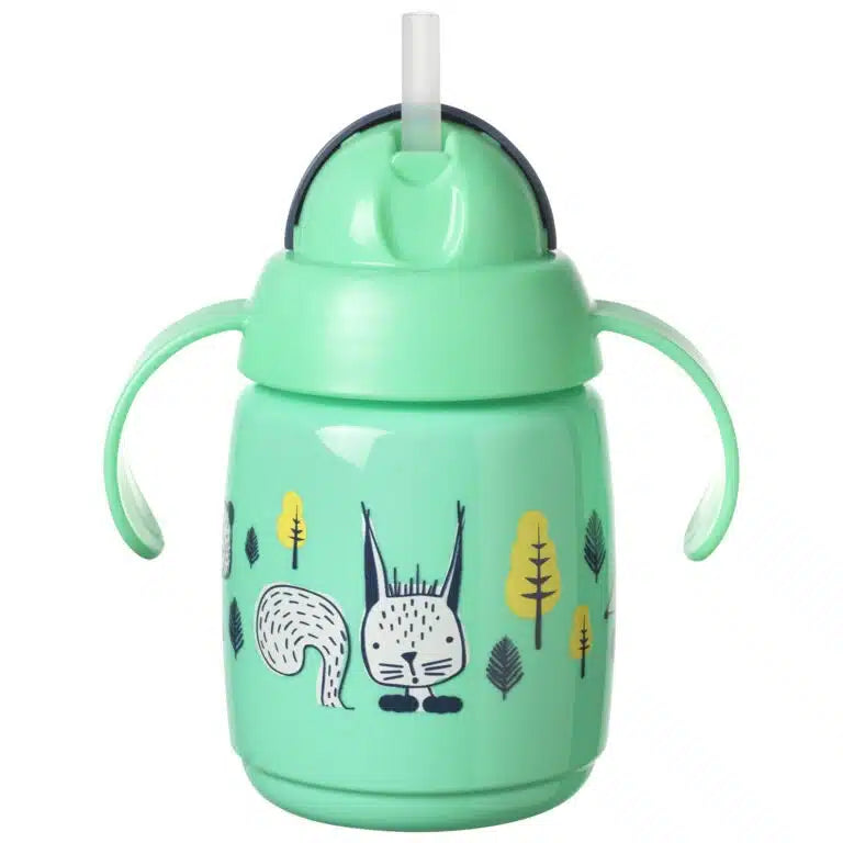 Tommee Tippee training straw cup 6mt 300ml