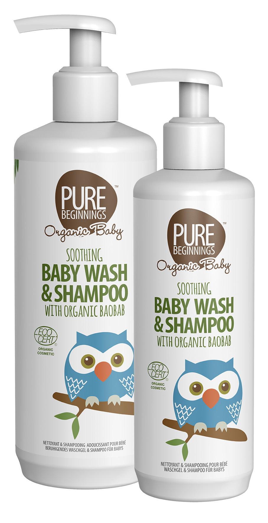 Pure Beginnings Baby Wash and Shampoo 500ml