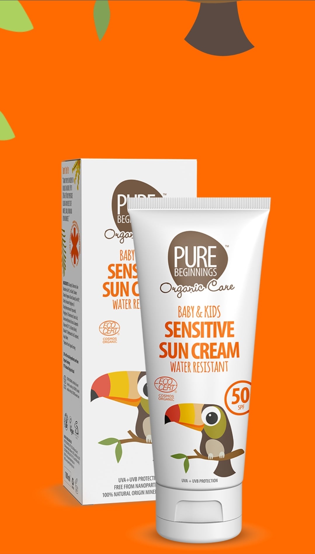 Pure Beginnings Sensitive Sun Cream 100ml