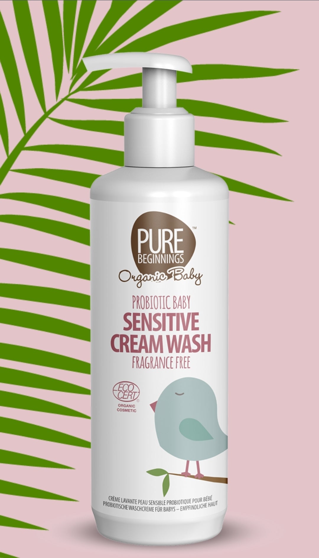 Pure beginnings sensitive cream wash 250ml