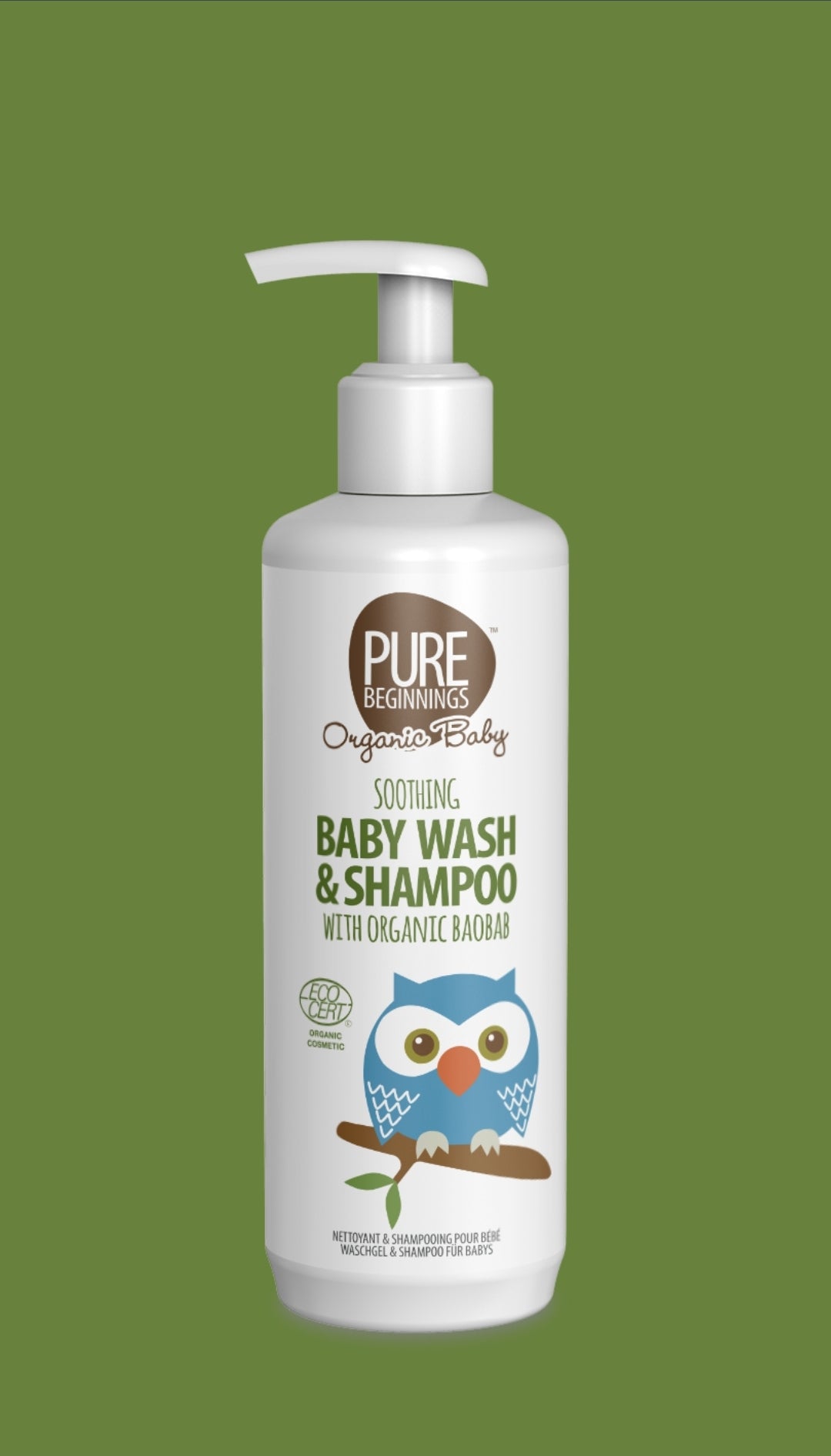 Pure Beginnings Baby Wash and Shampoo 500ml