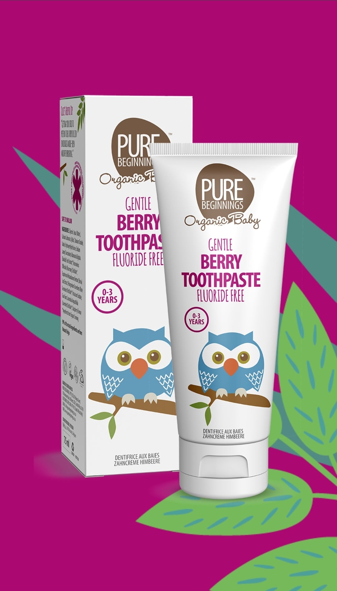 Pure Beginnings Berry Toothpaste