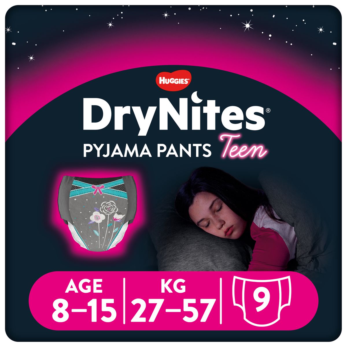 Huggies dry nites Teen 8-15