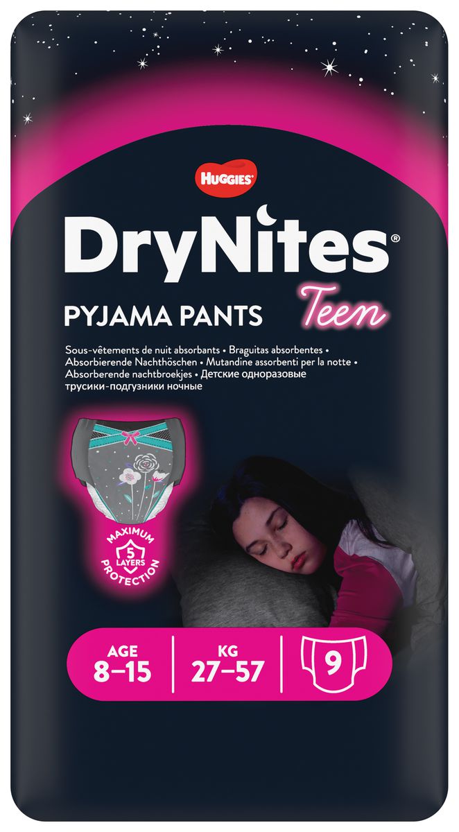 Huggies dry nites Teen 8-15