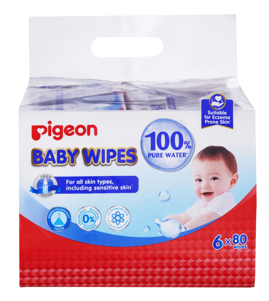 Pigeon wipes 6pack