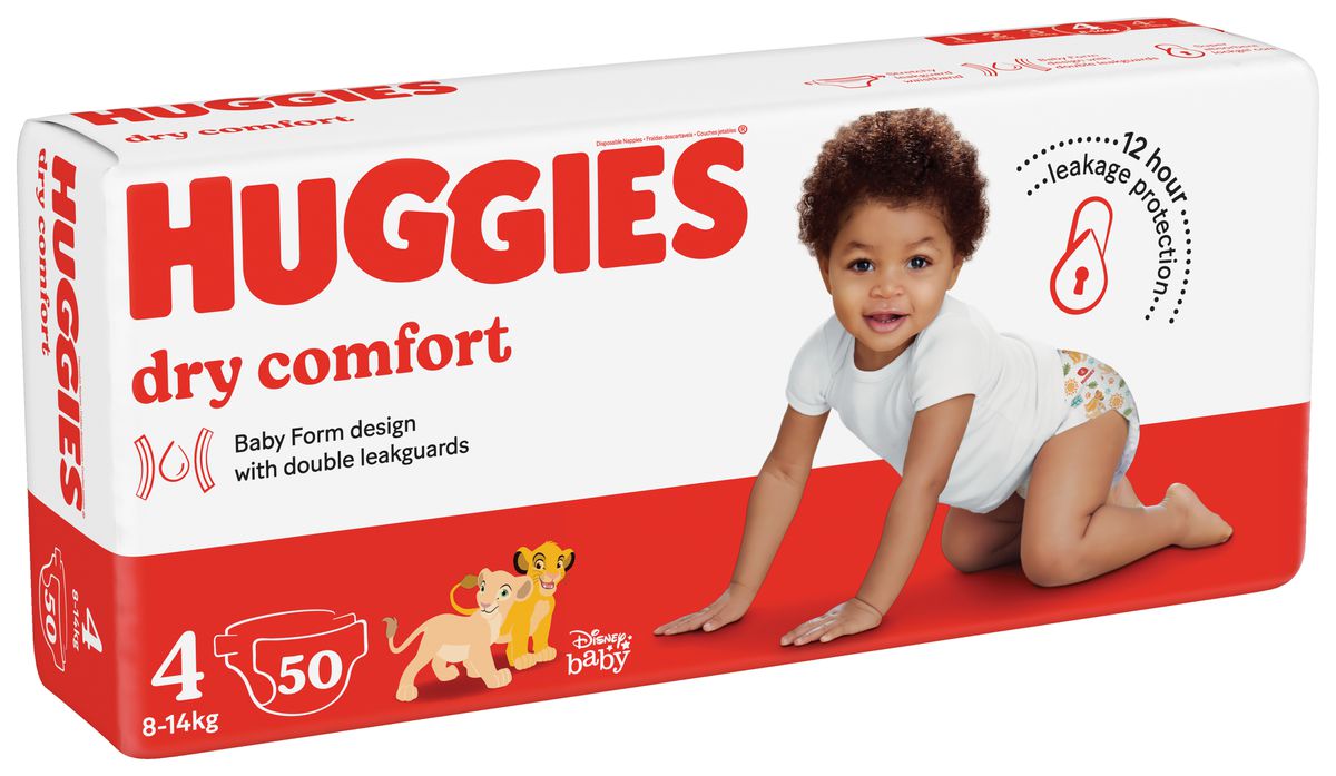 huggies dry comfort size 4