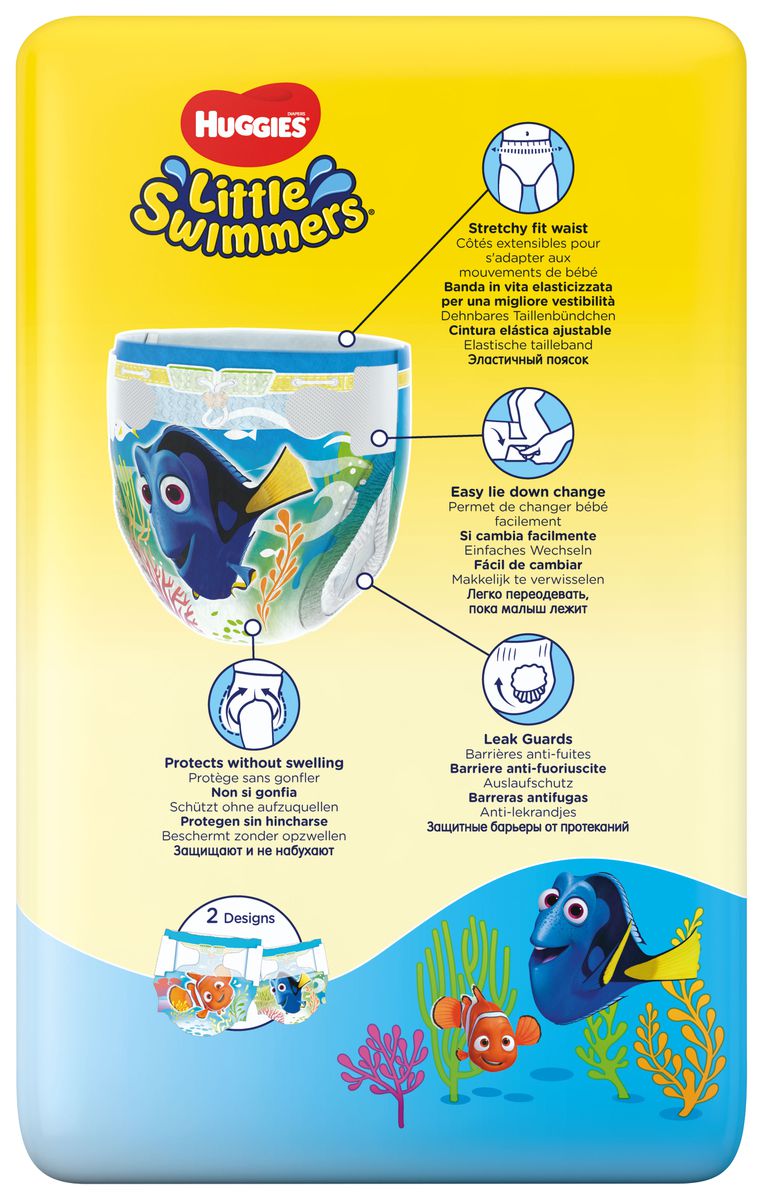 Huggies little swimmers size 2-3