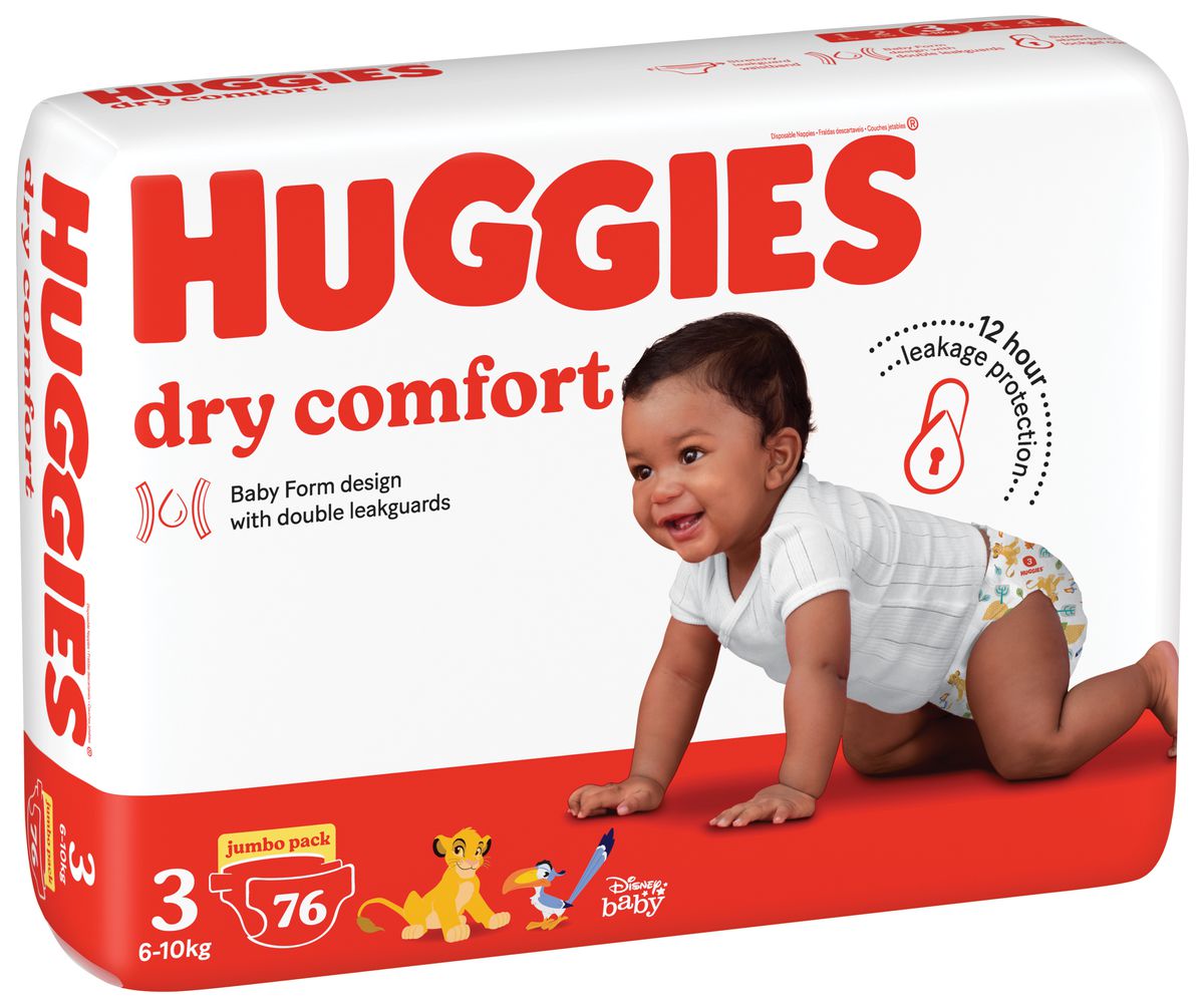 huggies dry comfort size 3
