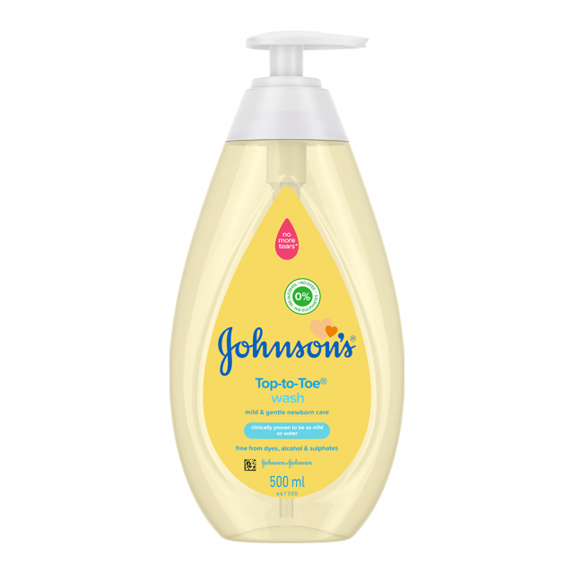 Johnson Top to Toe Wash 300ml