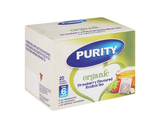 Purity tea strawberry flavour