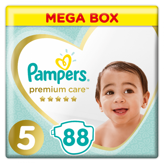 Pampers premium care diapers size 5