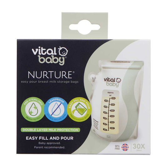 Vital babyMilk storage bags30(250ml)