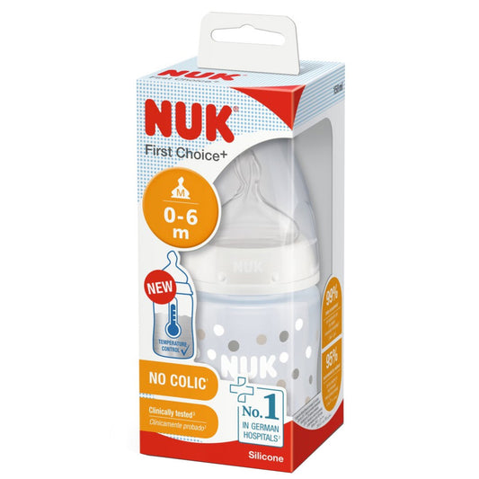 Nuk lst choice no colic 0-6m bottle 150ml temperature control
