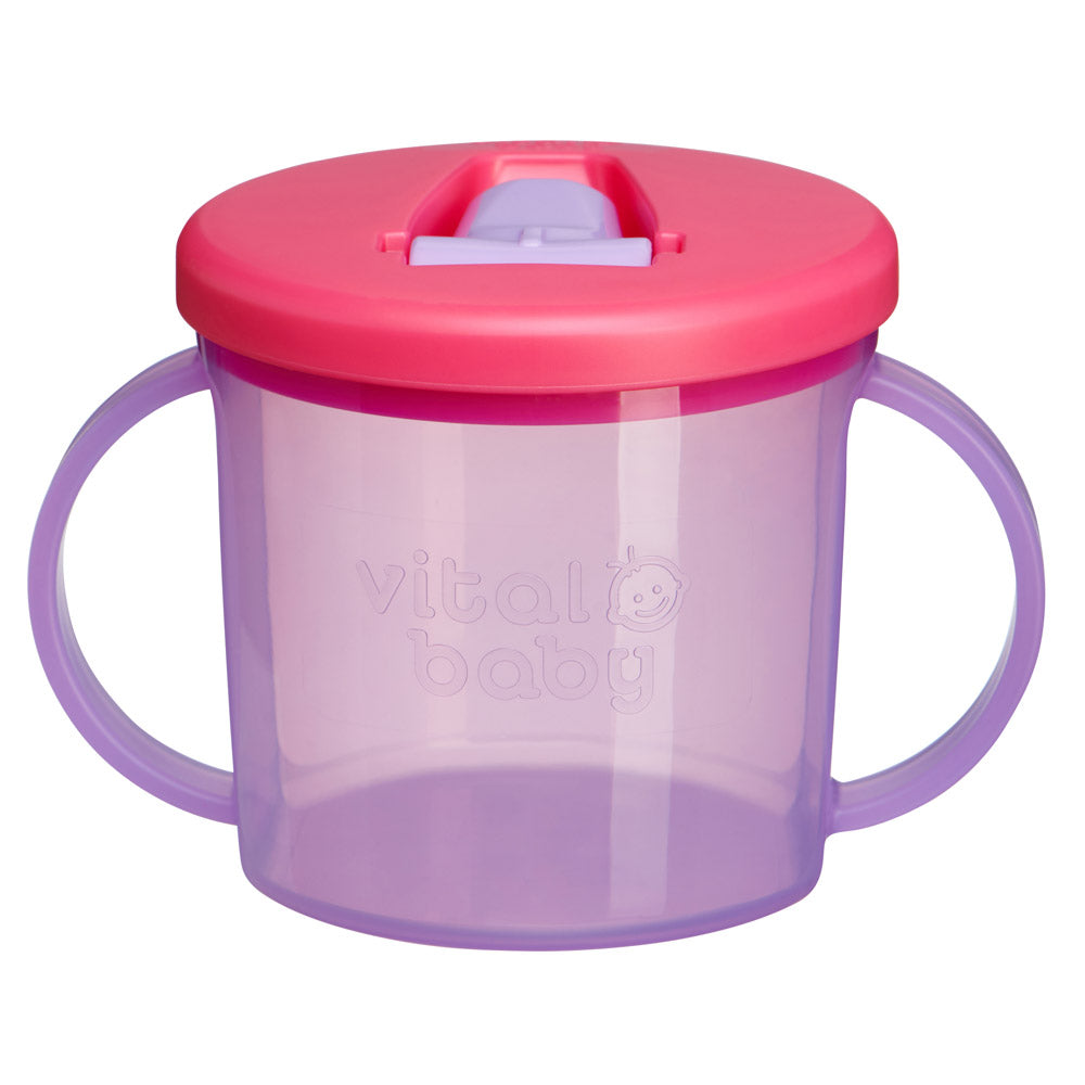 Vital baby free flow cup 200ml