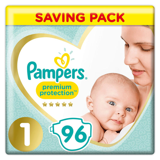 Pampers premium diapers size 1(96)