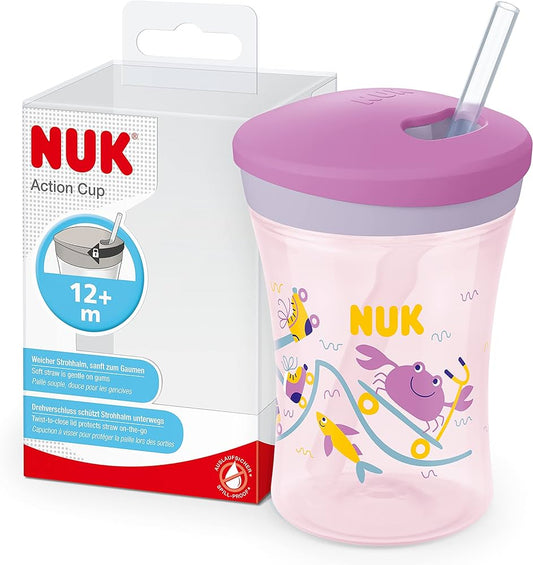 Nuk actions cup soft straw 230ml