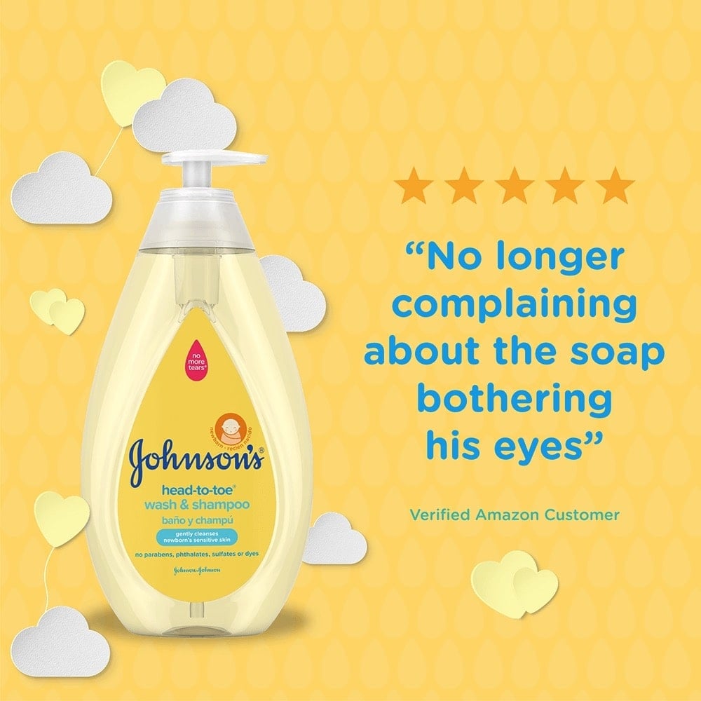 Johnson Top to Toe Wash 300ml