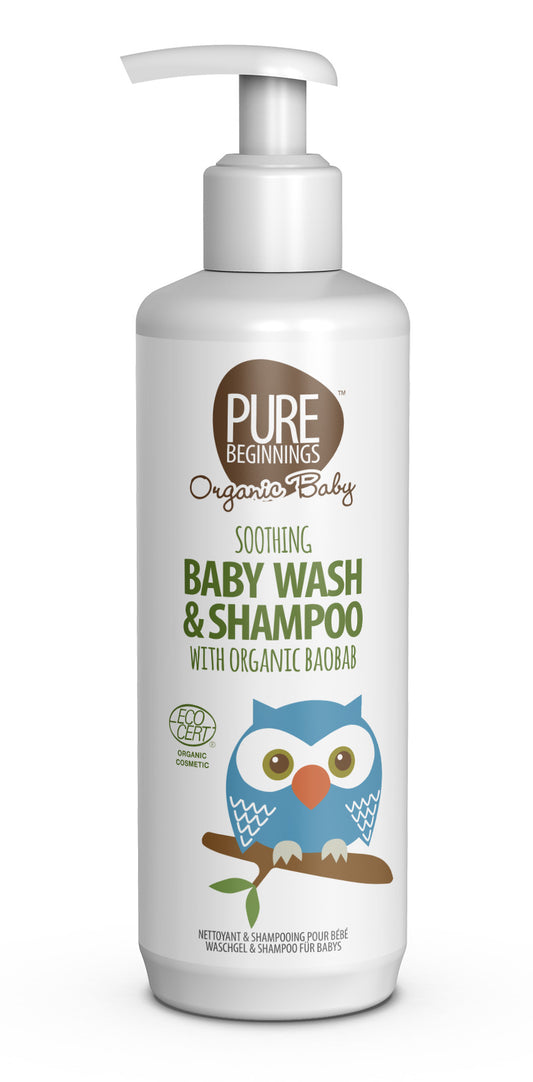 Pure Beginnings Baby Wash and Shampoo 500ml