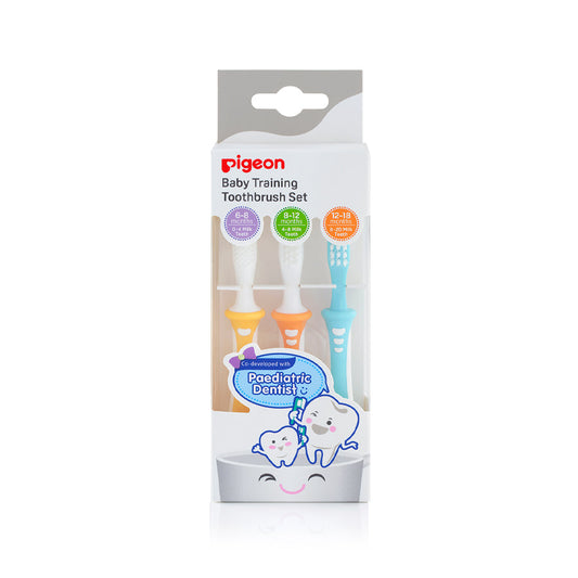Pigeon infant toothbrush set
