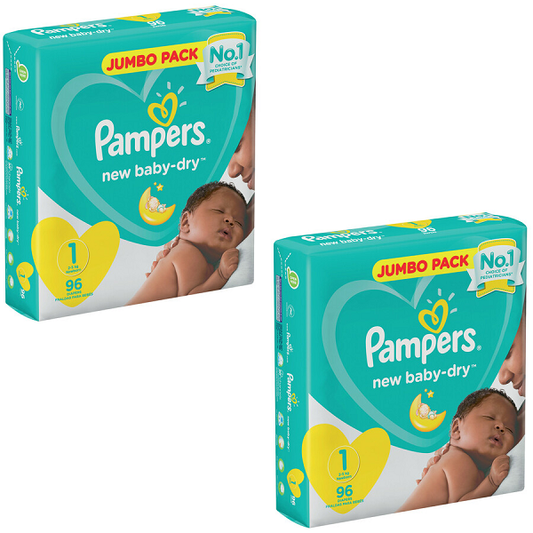 Pampers baby dry diapers size 1