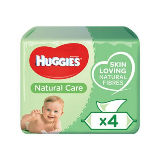 Huggies natural care 4 pack
