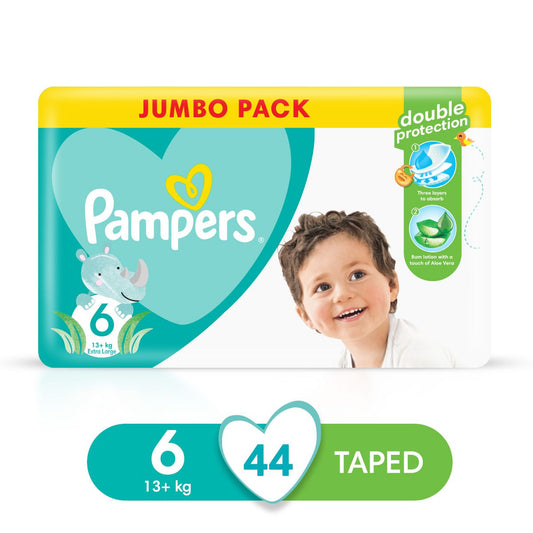 Pampers baby dry diapers size 6