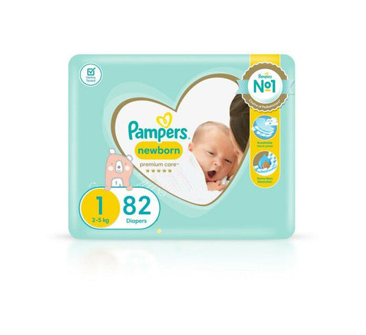 pampers premium diapers size 1(82)