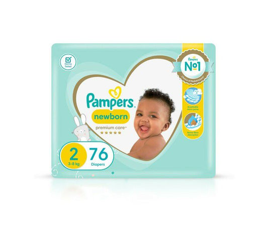 Pampers premium care diapers size  2