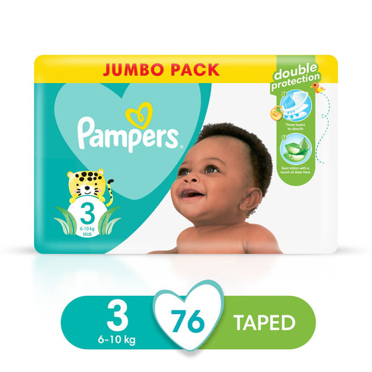 Pampers baby dry diapers size 3