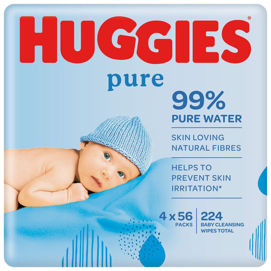 Huggies pure 4 pack
